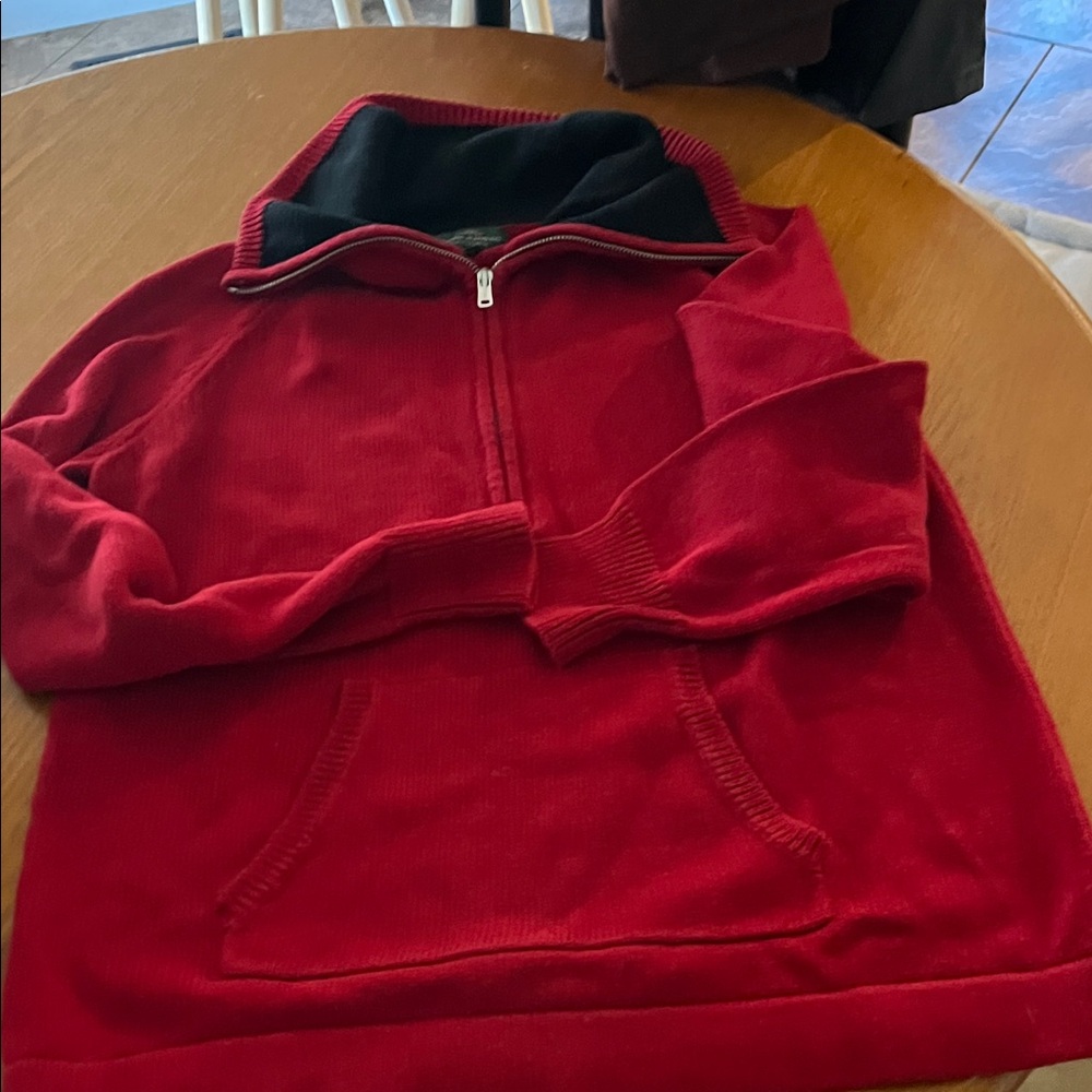 Ladies LRL Lauren Ralph Lauren red sweater. XL